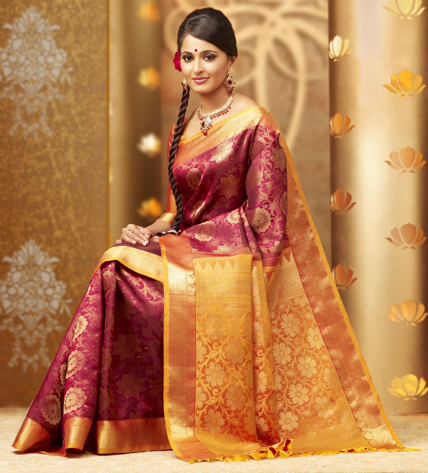 Silk Saree Model 002